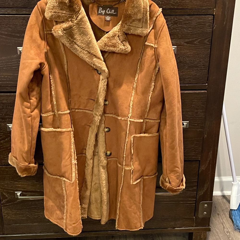 Brown coat